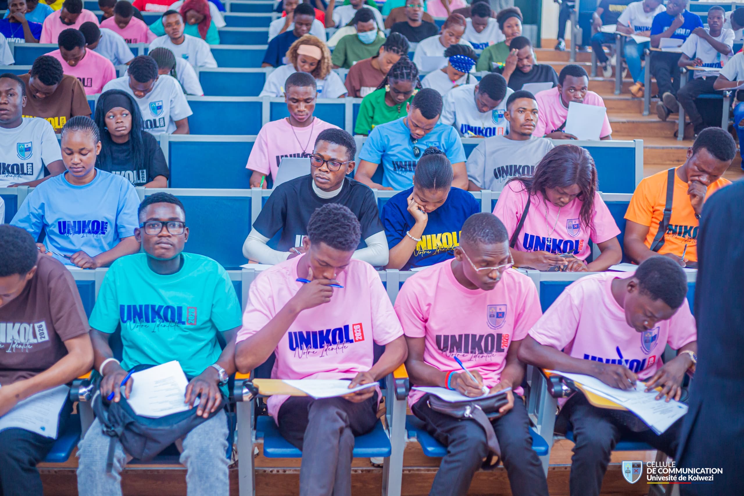Candidats en salle pendant les épreuves d’admission — UNIKOL, 19 octobre 2026